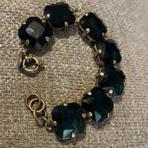Beautiful large stone J crew bracelet
